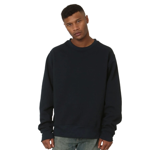 Made in USA 530 GSM 100% Cotton Oversized Crewneck - Made in USA 530 GSM 100% Cotton Oversized Crewneck - Image 4 of 7