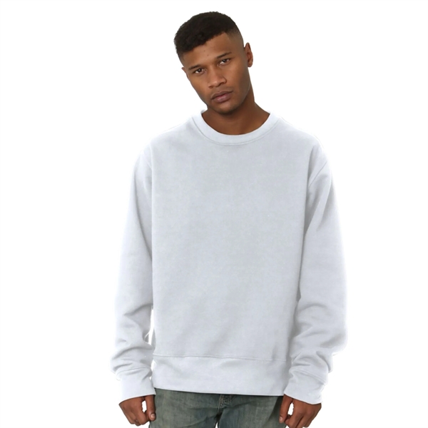 Made in USA 530 GSM 100% Cotton Oversized Crewneck - Made in USA 530 GSM 100% Cotton Oversized Crewneck - Image 5 of 7