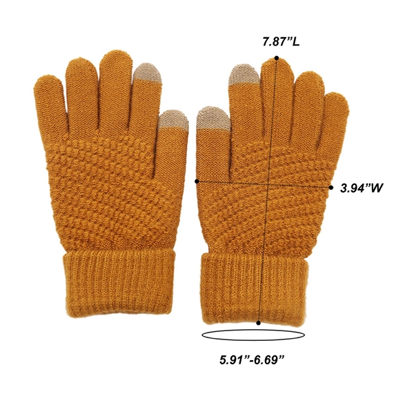 Winter Knit Tech Glove - Winter Knit Tech Glove - Image 1 of 8