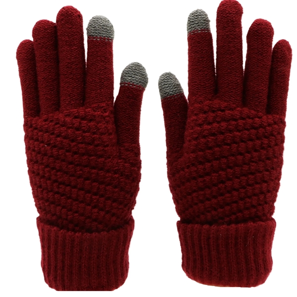 Winter Knit Tech Glove - Winter Knit Tech Glove - Image 6 of 8