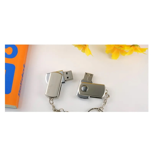 32G Waterproof Rotatable Metal USB Flash Drive - 32G Waterproof Rotatable Metal USB Flash Drive - Image 5 of 5