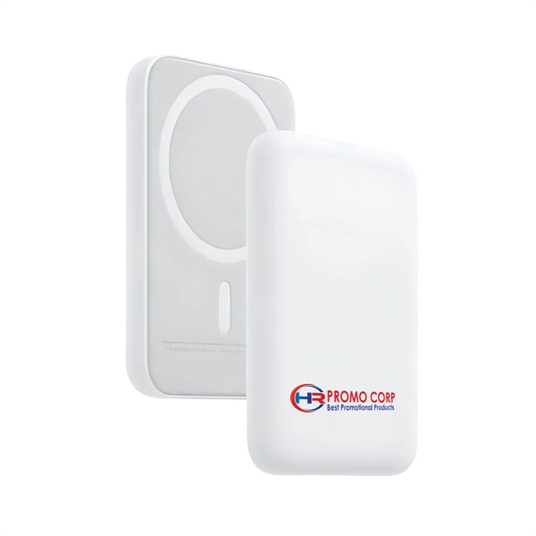 5000mAh Magnetic Wireless Power Banks - 5000mAh Magnetic Wireless Power Banks - Image 0 of 3