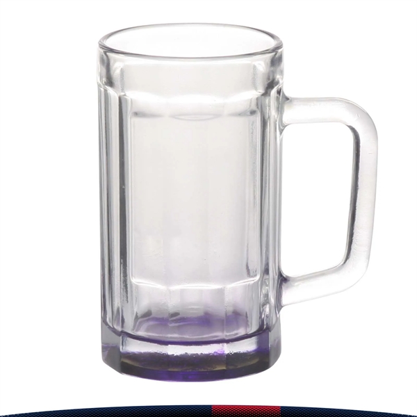 15 oz. Blune Glass Beer Mugs - 15 oz. Blune Glass Beer Mugs - Image 3 of 9