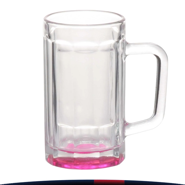 15 oz. Blune Glass Beer Mugs - 15 oz. Blune Glass Beer Mugs - Image 4 of 9