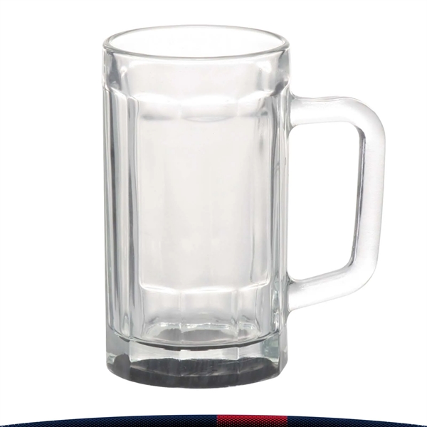 15 oz. Blune Glass Beer Mugs - 15 oz. Blune Glass Beer Mugs - Image 8 of 9