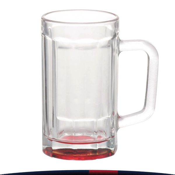 15 oz. Blune Glass Beer Mugs - 15 oz. Blune Glass Beer Mugs - Image 9 of 9