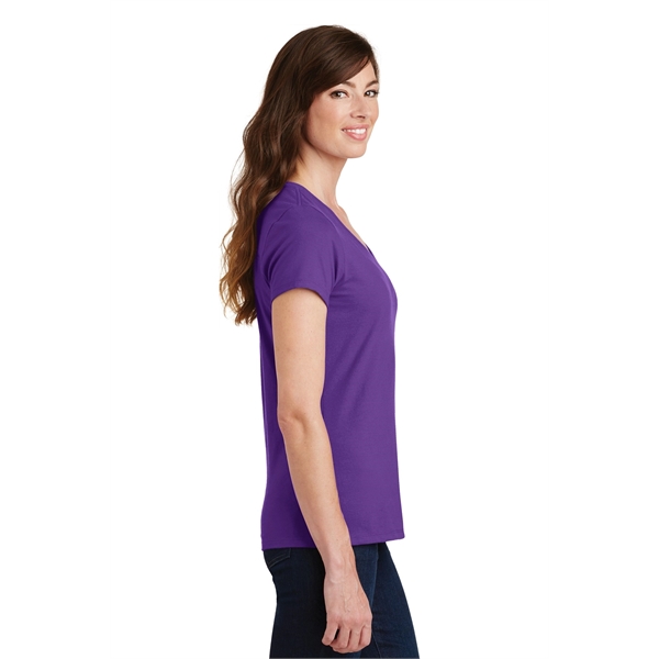 Port & Company Women's Fan Favorite V-Neck Tee. - Port & Company Women's Fan Favorite V-Neck Tee. - Image 90 of 105