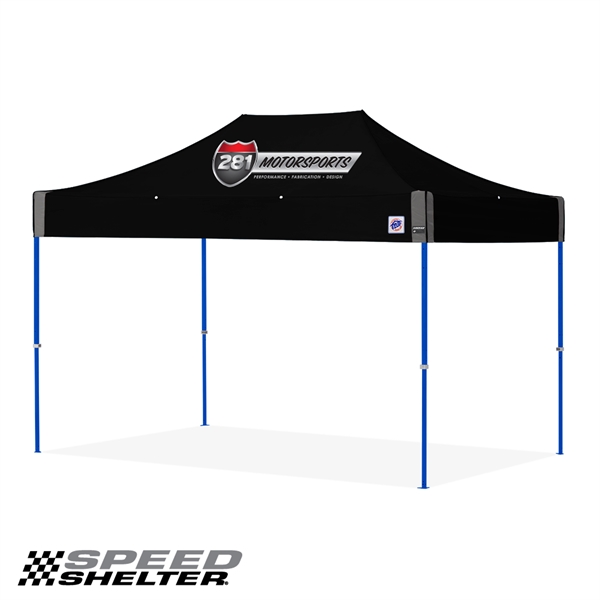 Speed Shelter®, 8' x 12' Steel Frame - Fusion Print - Speed Shelter®, 8' x 12' Steel Frame - Fusion Print - Image 1 of 5