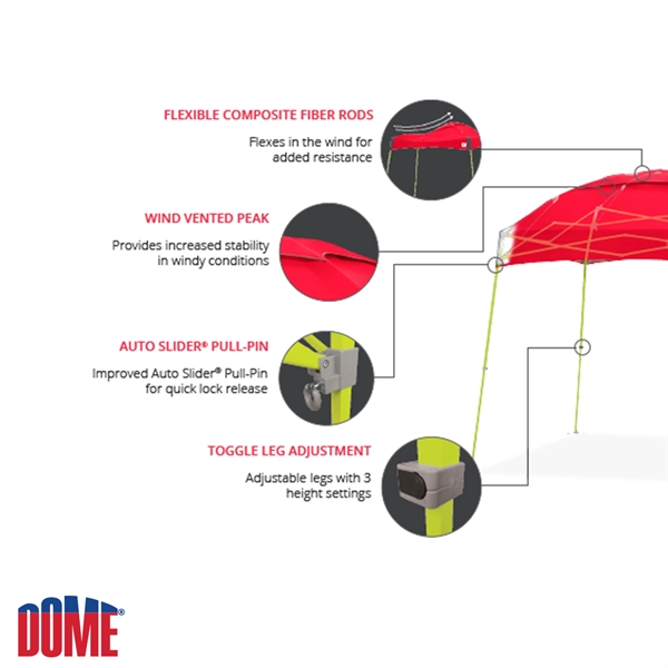 Dome® 10' x 10' Shelter- No Imprint - Dome® 10' x 10' Shelter- No Imprint - Image 4 of 4