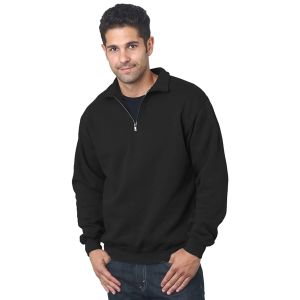 Made in USA Unisex Pre-Shrunk Quarter Zip Fleece - Made in USA Unisex Pre-Shrunk Quarter Zip Fleece - Image 8 of 8