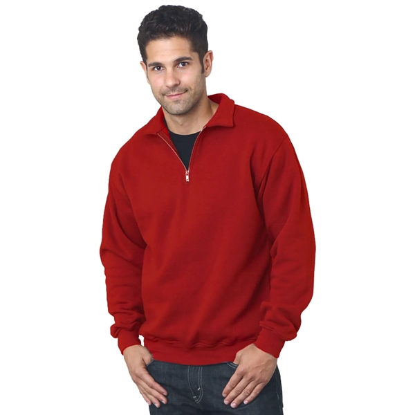 Made in USA Unisex Pre-Shrunk Quarter Zip Fleece - Made in USA Unisex Pre-Shrunk Quarter Zip Fleece - Image 1 of 8