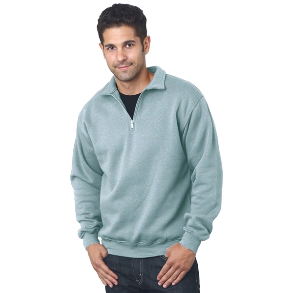 Made in USA Unisex Pre-Shrunk Quarter Zip Fleece - Made in USA Unisex Pre-Shrunk Quarter Zip Fleece - Image 5 of 8