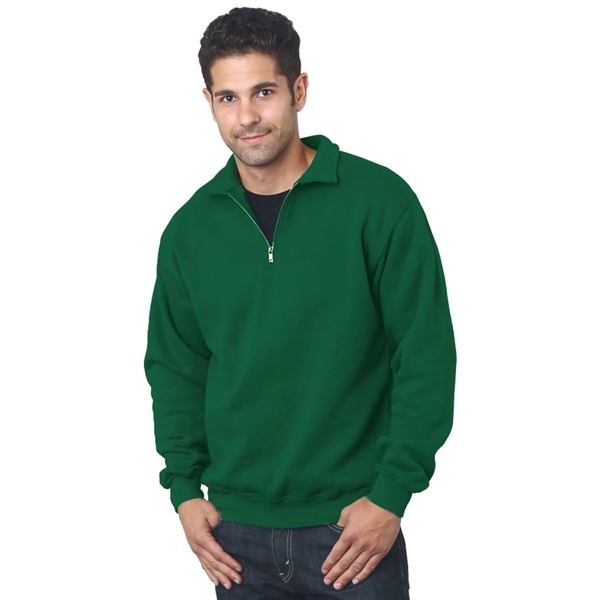 Made in USA Unisex Pre-Shrunk Quarter Zip Fleece - Made in USA Unisex Pre-Shrunk Quarter Zip Fleece - Image 6 of 8