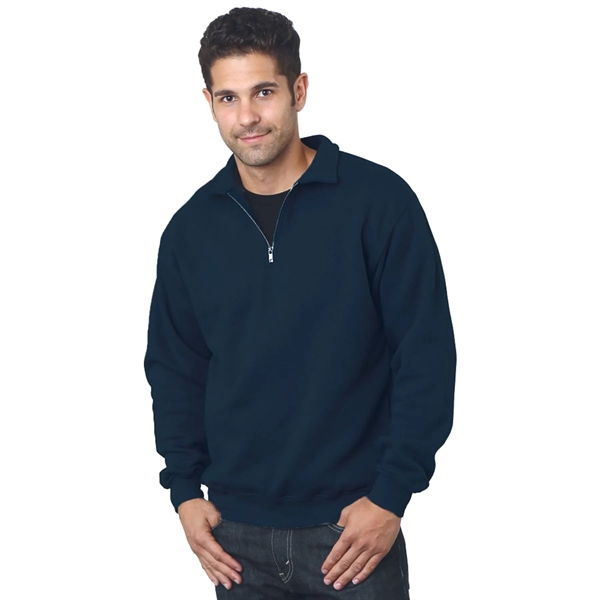 Made in USA Unisex Pre-Shrunk Quarter Zip Fleece - Made in USA Unisex Pre-Shrunk Quarter Zip Fleece - Image 7 of 8