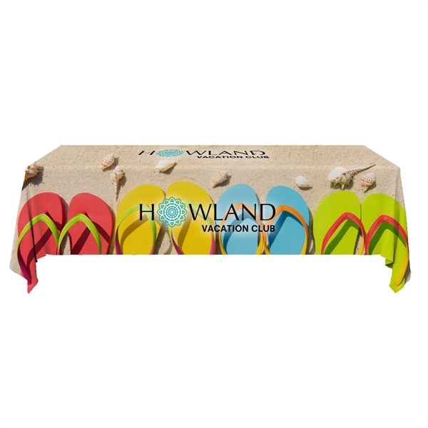 Dye-Sublimated Table Cloth - Dye-Sublimated Table Cloth - Image 2 of 2