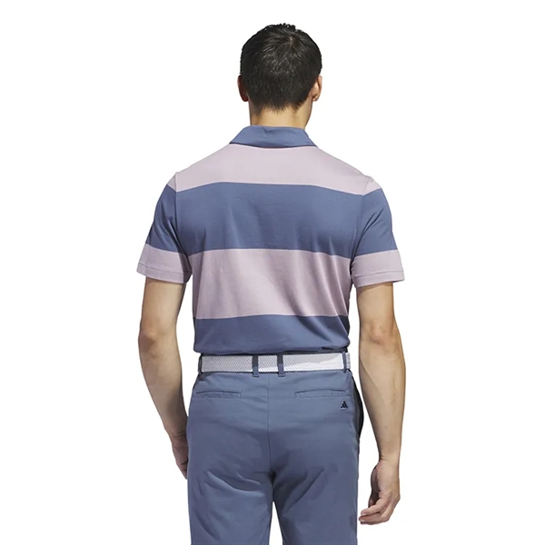 Adidas Colorblock Rugby Stripe Polo - Adidas Colorblock Rugby Stripe Polo - Image 1 of 8