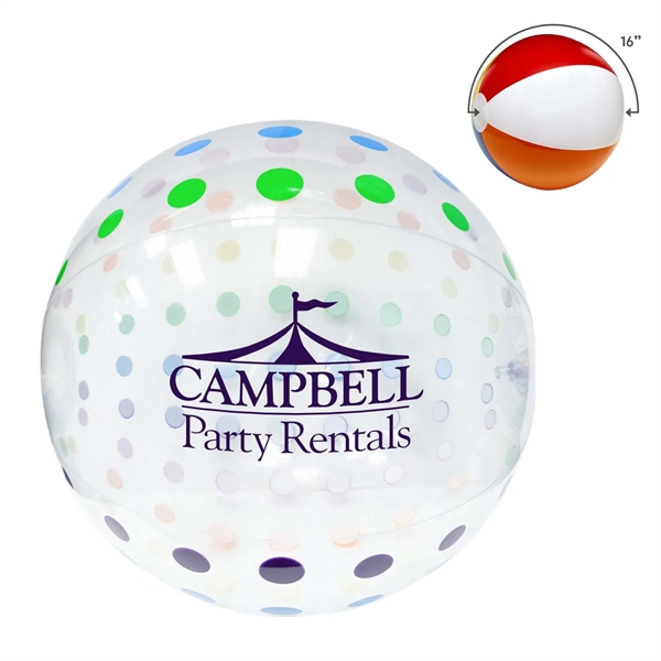 Polka Dot Beach Ball - Polka Dot Beach Ball - Image 0 of 2