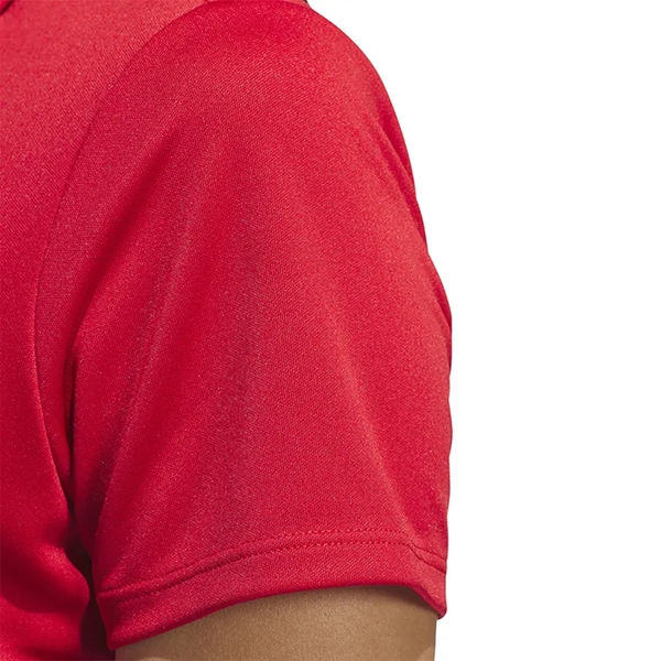 Adidas Ladies Solid Performance Short Sleeve Polo - Adidas Ladies Solid Performance Short Sleeve Polo - Image 3 of 13