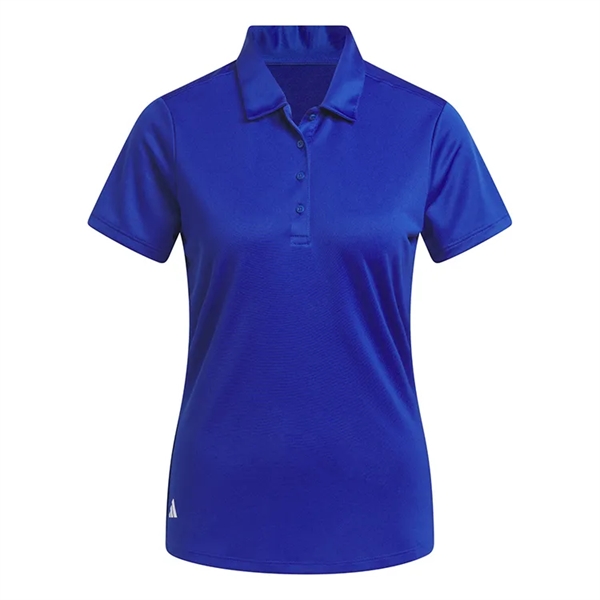 Adidas Ladies Solid Performance Short Sleeve Polo - Adidas Ladies Solid Performance Short Sleeve Polo - Image 4 of 13