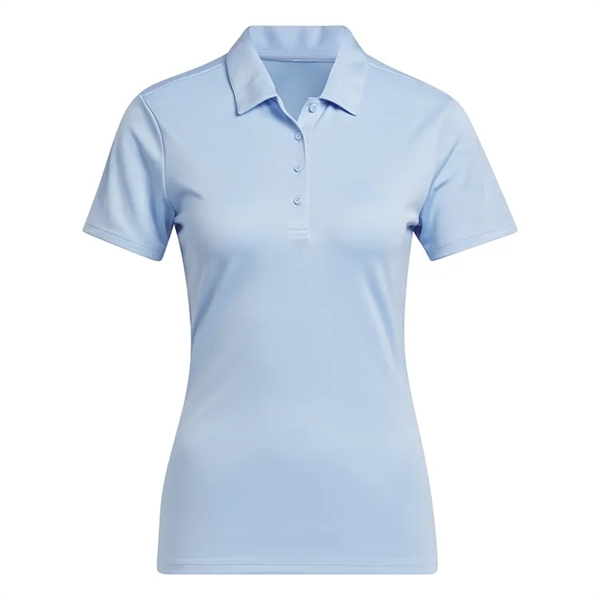 Adidas Ladies Solid Performance Short Sleeve Polo - Adidas Ladies Solid Performance Short Sleeve Polo - Image 5 of 13