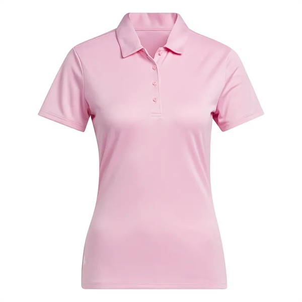 Adidas Ladies Solid Performance Short Sleeve Polo - Adidas Ladies Solid Performance Short Sleeve Polo - Image 8 of 13