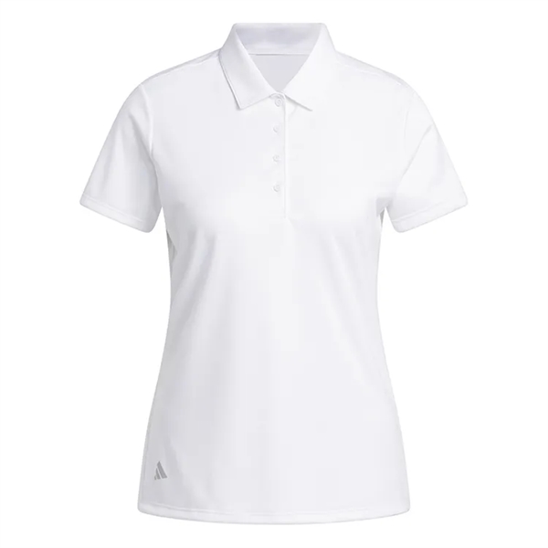 Adidas Ladies Solid Performance Short Sleeve Polo - Adidas Ladies Solid Performance Short Sleeve Polo - Image 11 of 13