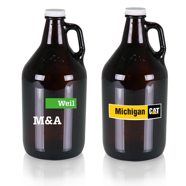 64-Ounce Glass Growler Jug - 64-Ounce Glass Growler Jug - Image 0 of 3