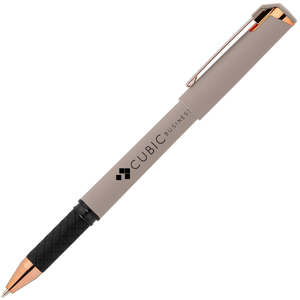 Islander Softy Rose Gold Designer Gel Pen w/ Stylus - Islander Softy Rose Gold Designer Gel Pen w/ Stylus - Image 3 of 3