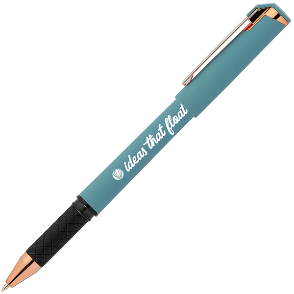 Islander Softy Rose Gold Designer Gel Pen w/ Stylus - Islander Softy Rose Gold Designer Gel Pen w/ Stylus - Image 1 of 3