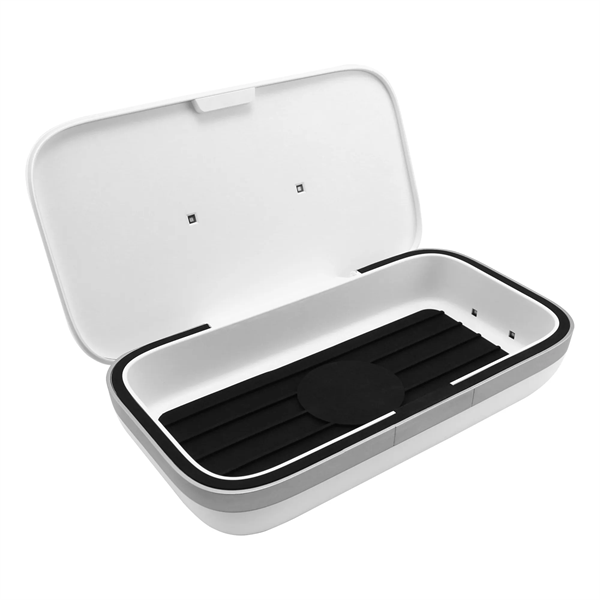 Chi-Charge UV-C Phone Sanitizer Box with Wireless Charging - Chi-Charge UV-C Phone Sanitizer Box with Wireless Charging - Image 8 of 9