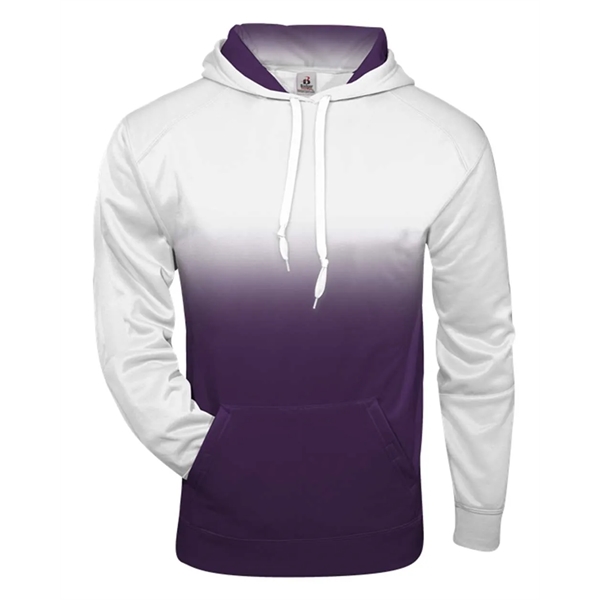 Badger Unisex Ombre Hooded Sweatshirt