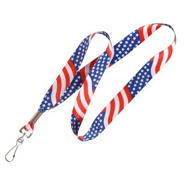 1" Full Color Lanyard - 1" Full Color Lanyard - Image 0 of 1