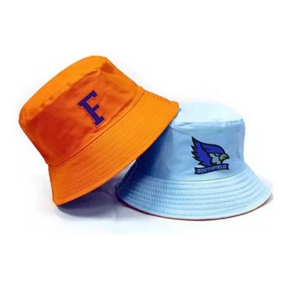 Bucket Hat w/Double Side Embroidery - Bucket Hat w/Double Side Embroidery - Image 2 of 3