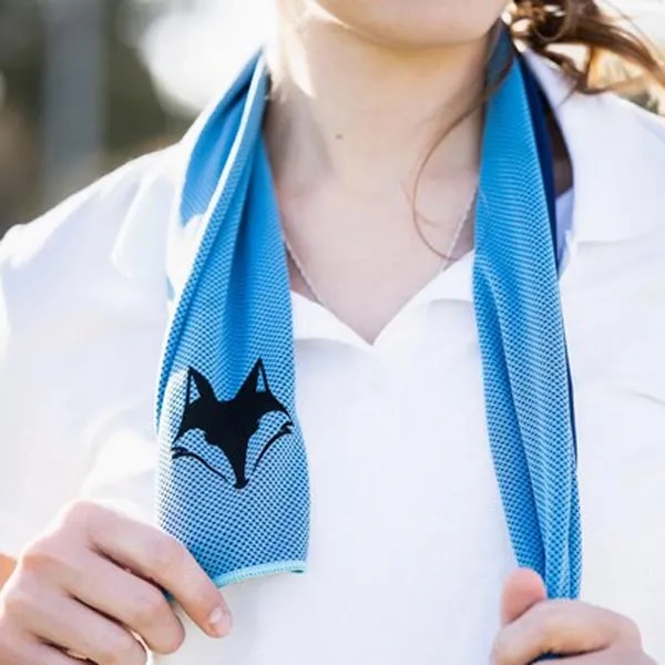 Full Color Cooling Towel w/Printable Pouch - Full Color Cooling Towel w/Printable Pouch - Image 1 of 2