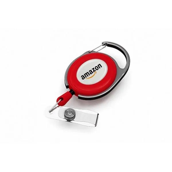 Oval Carabiner Badge Reel - Oval Carabiner Badge Reel - Image 1 of 1