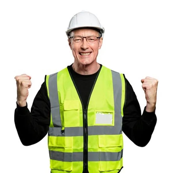 Construction Workers Safety Vest - Construction Workers Safety Vest - Image 0 of 6