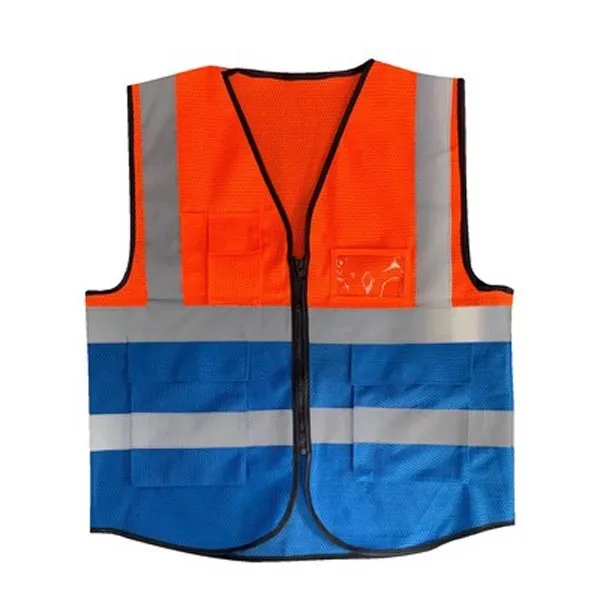 Safety Vest With Reflective Strips - Safety Vest With Reflective Strips - Image 0 of 3