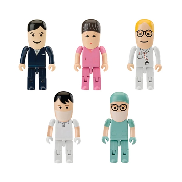 Doctor, Nurse, Surgeon, Medical Personnel Shaped USB Drive W - Doctor, Nurse, Surgeon, Medical Personnel Shaped USB Drive W - Image 0 of 13