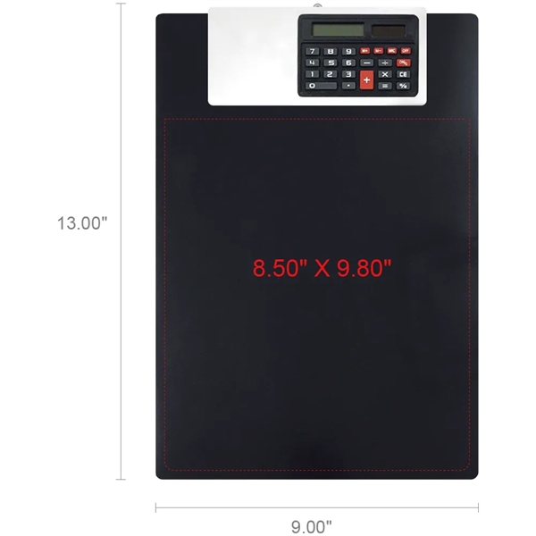 Bridgeport Clipboard with Calculator Clip - Bridgeport Clipboard with Calculator Clip - Image 5 of 9