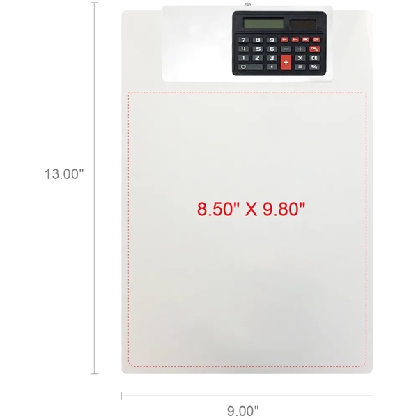 Bridgeport Clipboard with Calculator Clip - Bridgeport Clipboard with Calculator Clip - Image 8 of 9