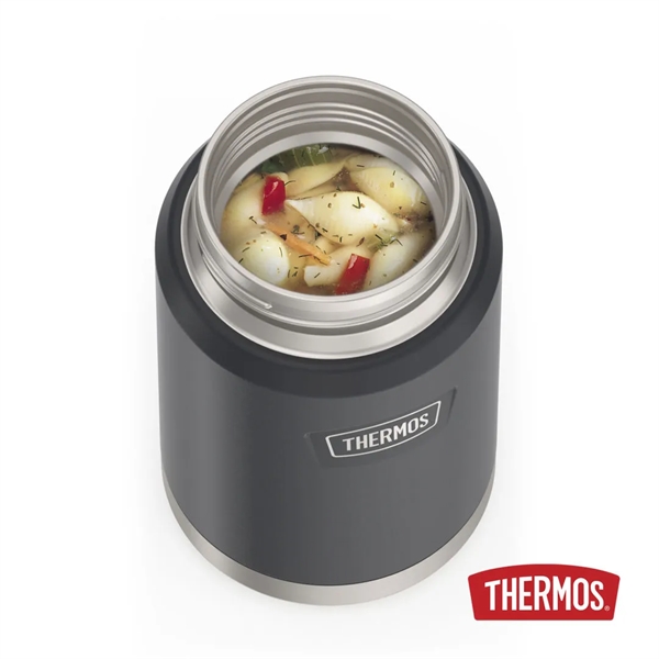 Thermos® ICON SS Food Jar w/Spoon - 24oz - Thermos® ICON SS Food Jar w/Spoon - 24oz - Image 4 of 10