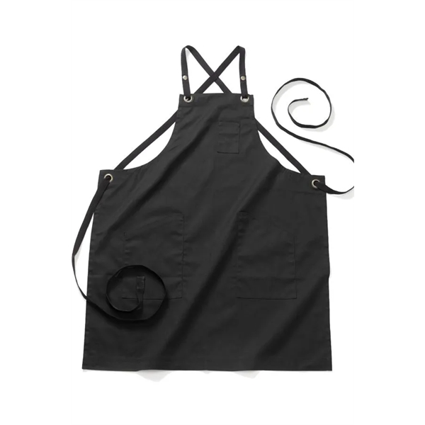 3-Pocket Twill Bib Apron
