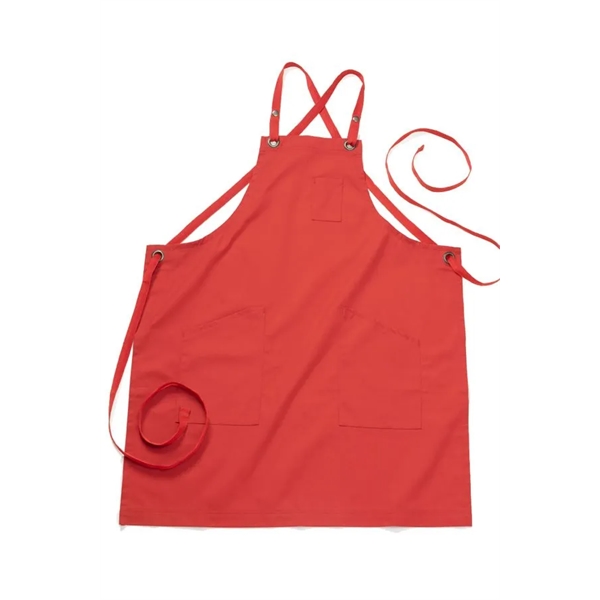 3-Pocket Twill Bib Apron