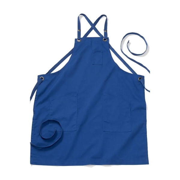 3-Pocket Twill Bib Apron