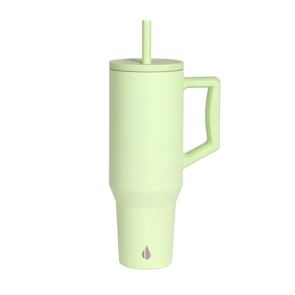 Elemental® 40oz Commuter Tumbler With Handle and Straws - Elemental® 40oz Commuter Tumbler With Handle and Straws - Image 19 of 41
