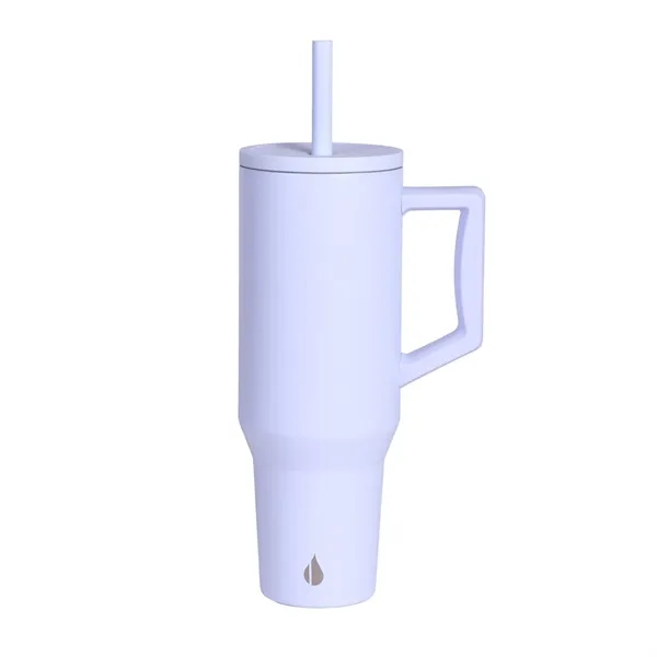Elemental® 40oz Commuter Tumbler With Handle and Straws - Elemental® 40oz Commuter Tumbler With Handle and Straws - Image 11 of 41