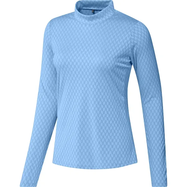 Adidas Ladies Ultimate365 Tour Heat.Rdy Mock Neck Polo - Adidas Ladies Ultimate365 Tour Heat.Rdy Mock Neck Polo - Image 0 of 3