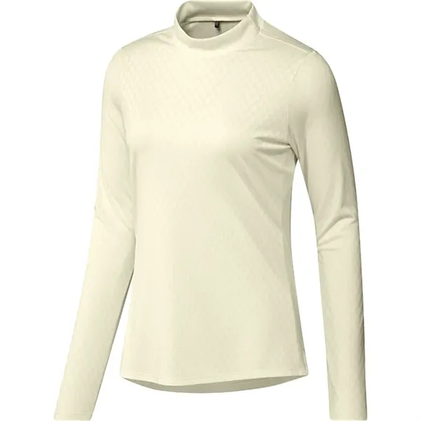 Adidas Ladies Ultimate365 Tour Heat.Rdy Mock Neck Polo - Adidas Ladies Ultimate365 Tour Heat.Rdy Mock Neck Polo - Image 2 of 3