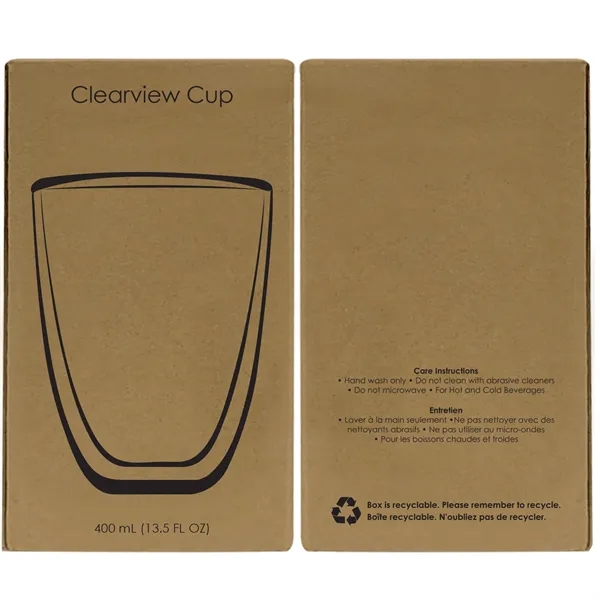 Clearview Borosilicate Glass Cup 400 Ml. (13.5 Fl. Oz.) - Clearview Borosilicate Glass Cup 400 Ml. (13.5 Fl. Oz.) - Image 5 of 5