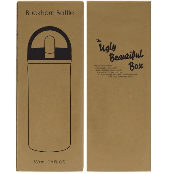 Buckhorn 530 Ml. (18 Fl. Oz.) Bottle With Flip Straw - Buckhorn 530 Ml. (18 Fl. Oz.) Bottle With Flip Straw - Image 3 of 3